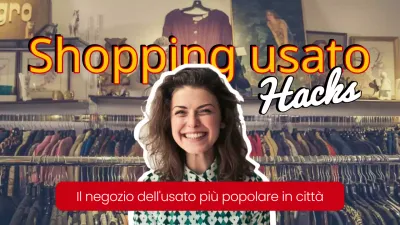 Rosso Giallo Guida all'acquisto minimale nei negozi dell'usato