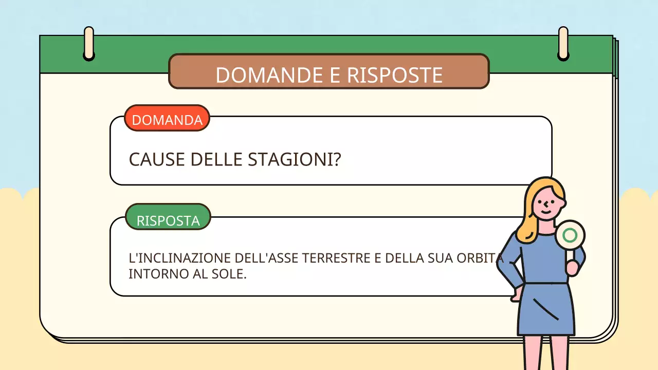 Giallo blu semplice naturale quattro stagioni materiali di classe