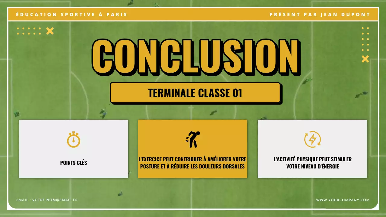 Matériel d'exercice vintage jaune vert