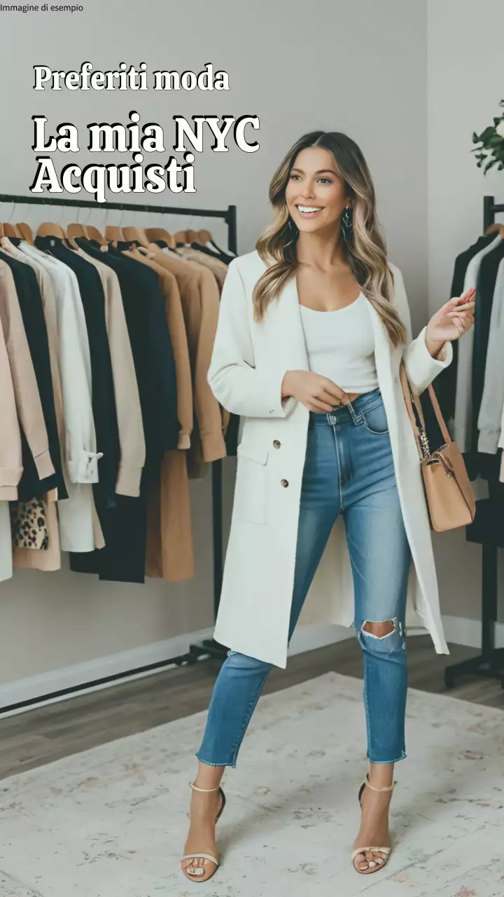 Video della moda estiva moderna in bianco e arancione