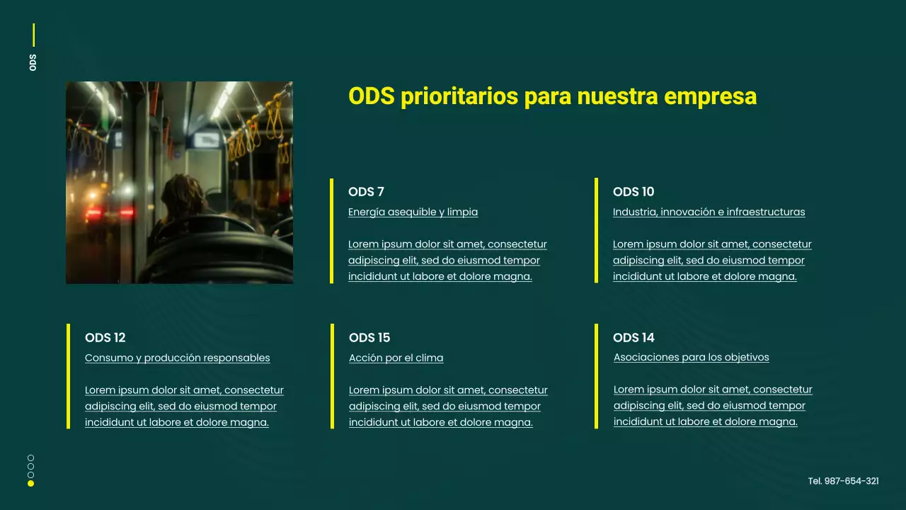 Campaña Verde y Amarillo Mínimo para los Objetivos de Desarrollo Sostenible