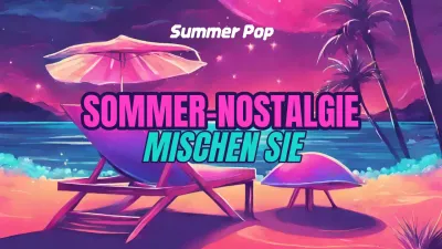 Rosa Lila Pop Sommer Song Playlist Cover