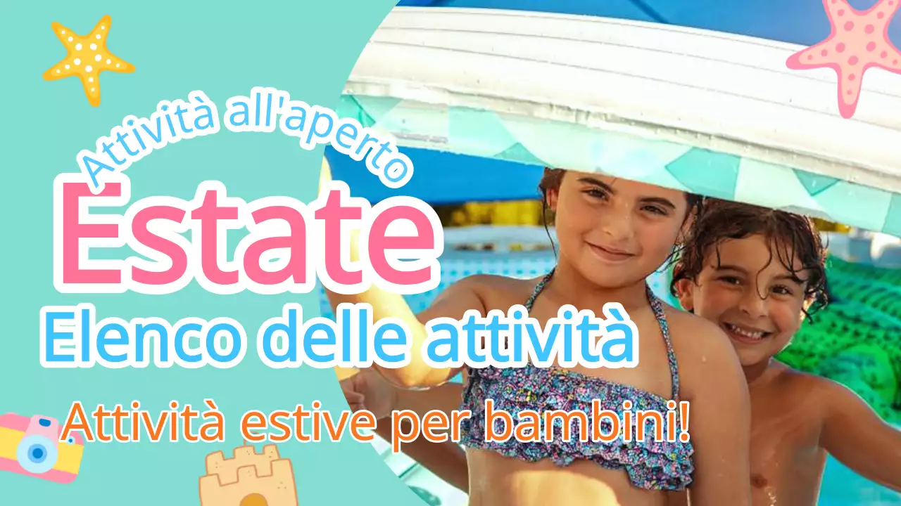 Attività estive vivaci per bambini Video