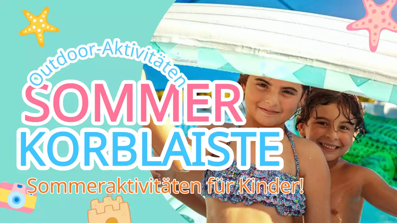 Lebendige Sommeraktivitäten für Kinder Video