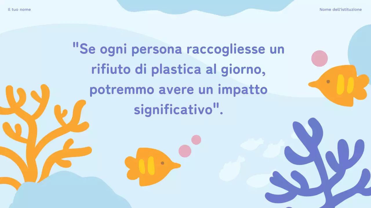 Materiali di studio sui rifiuti di plastica naturale blu cielo e viola