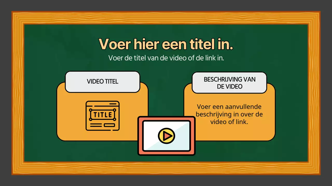 Groen Geel Eenvoudig Maatschappijleer Presentatie