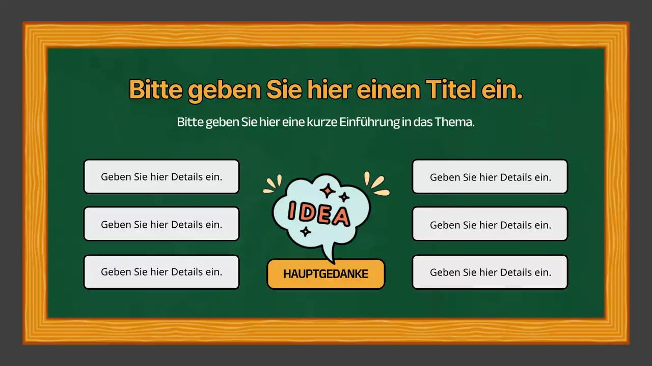 Grün-Gelb Einfache Präsentation für den Sozialkundeunterricht