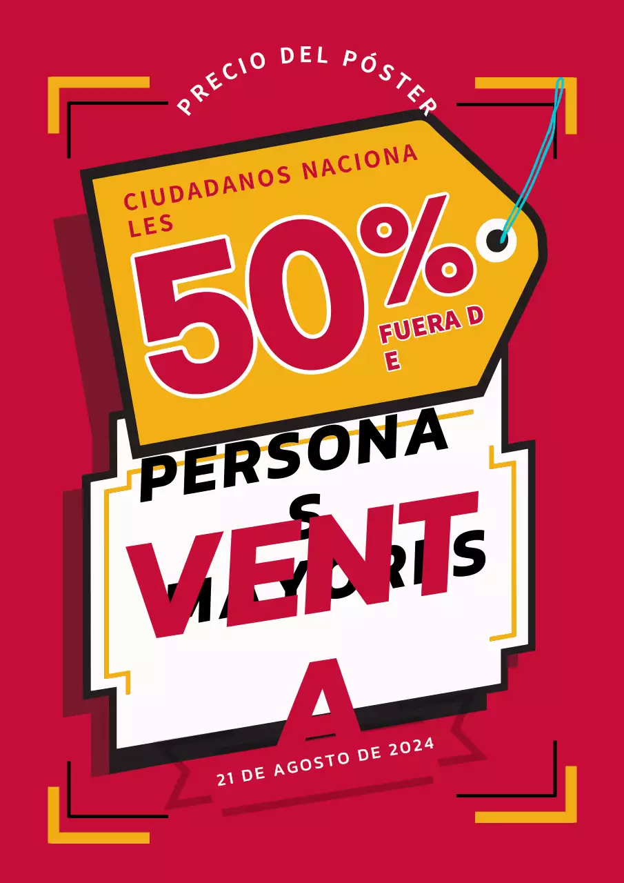 Red Bold Promoción de rebajas por el Día Nacional de las Personas Mayores