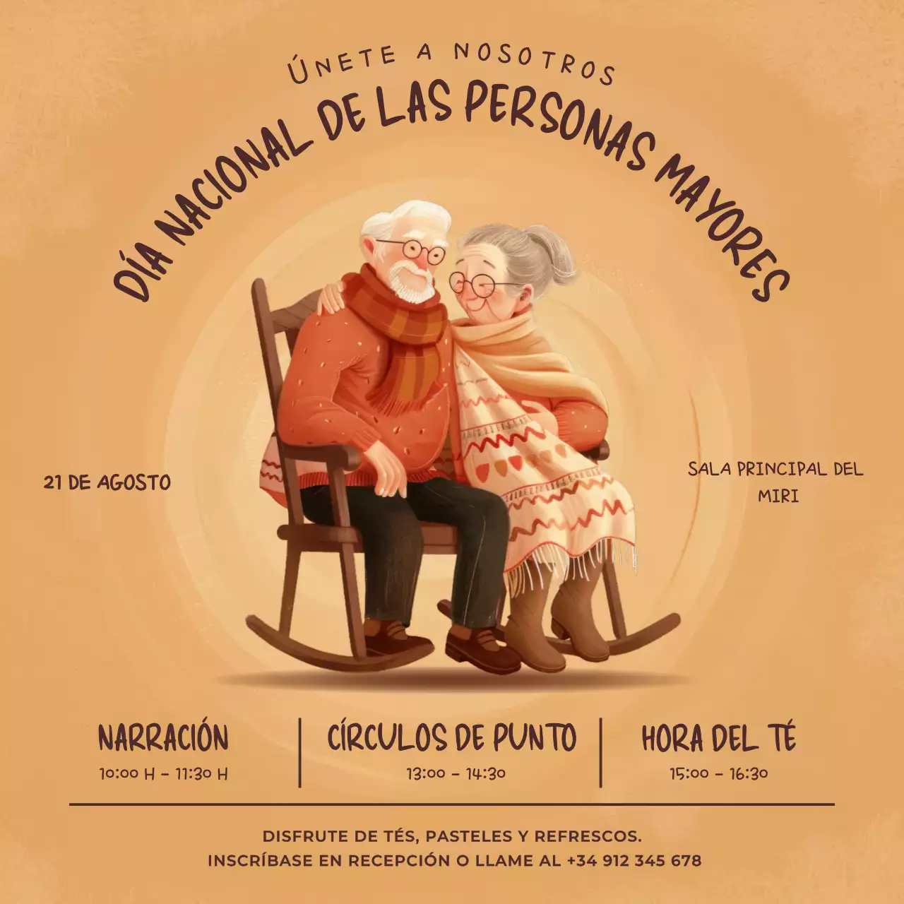 Promoción del Día Nacional de las Personas Mayores en Brown Plain