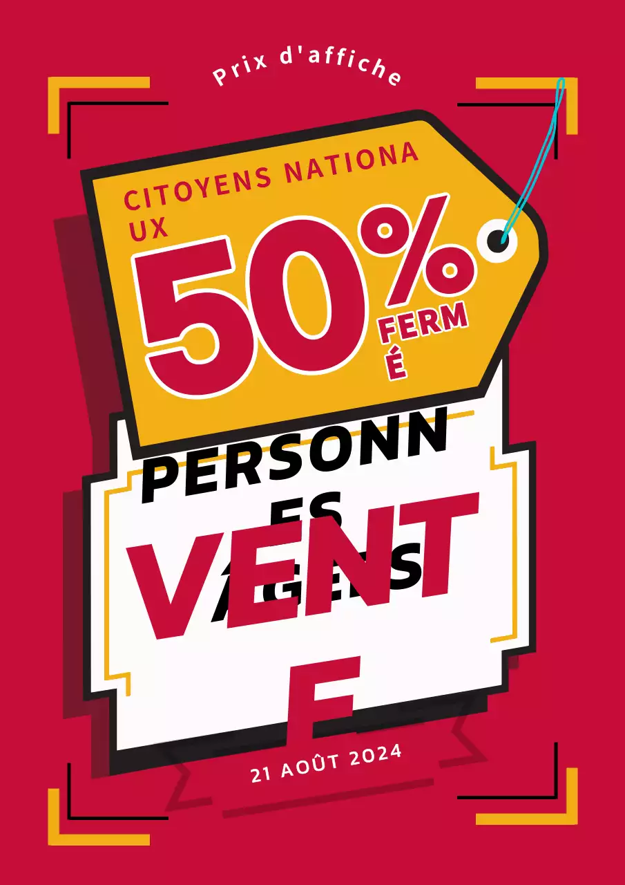 Promotion Red Bold pour la journée nationale des seniors