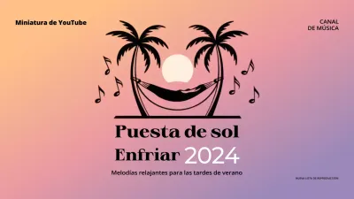 Colorido Gradiente Música Canal Youtube Arte