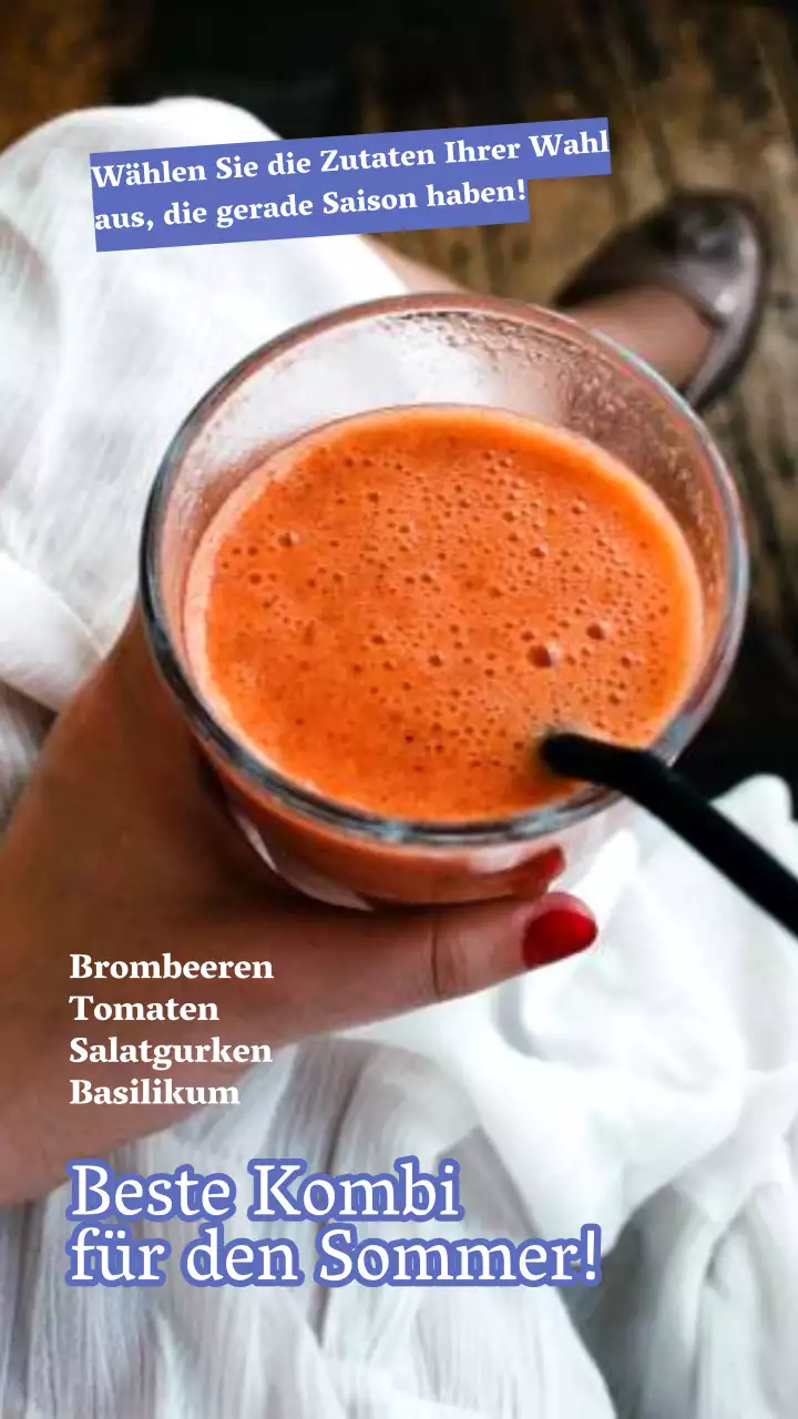 Rosa und lila Einfache Smoothie-Ideen für den Sommer Rezept