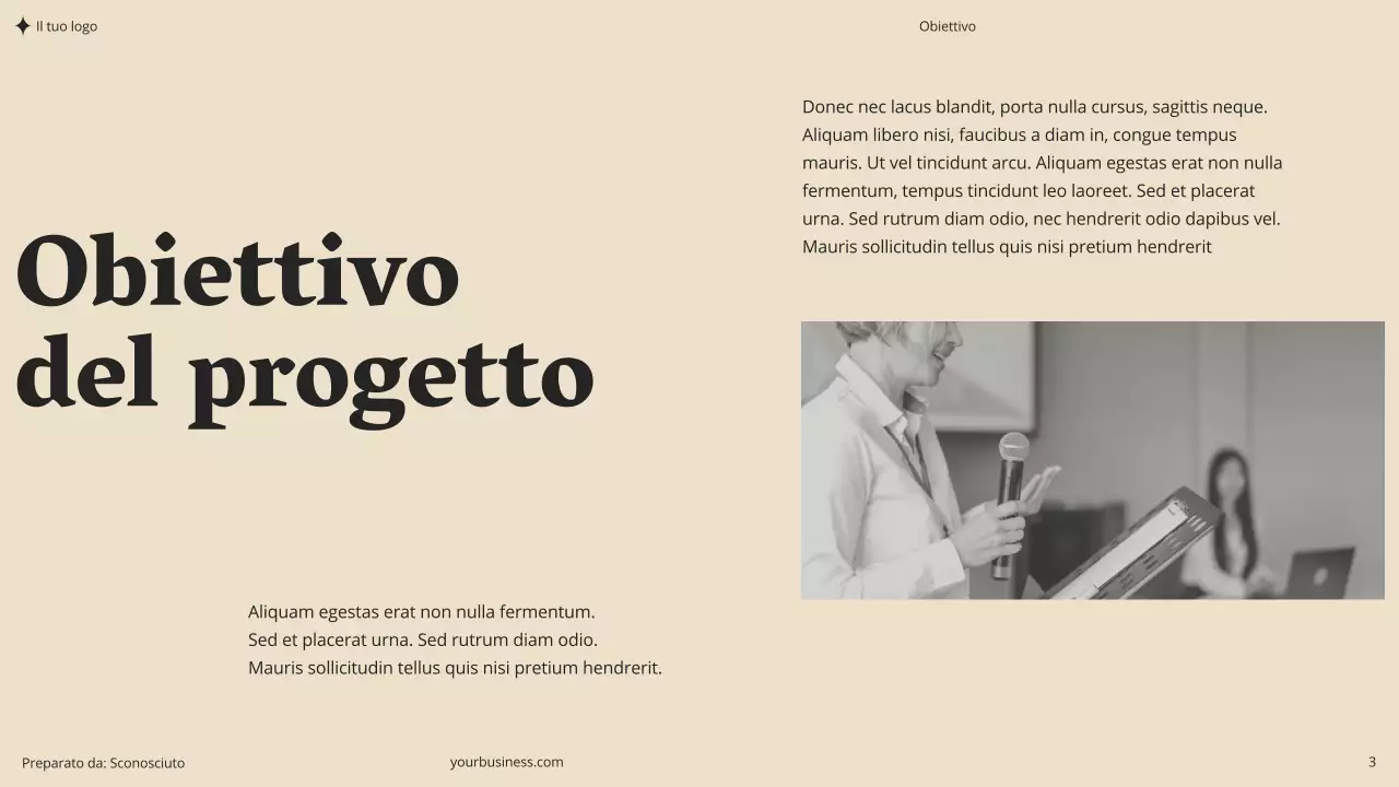 Beige Khaki Verde Minimal Estetico Moderno Pulito Coaching Seminario Consulenza Proposta