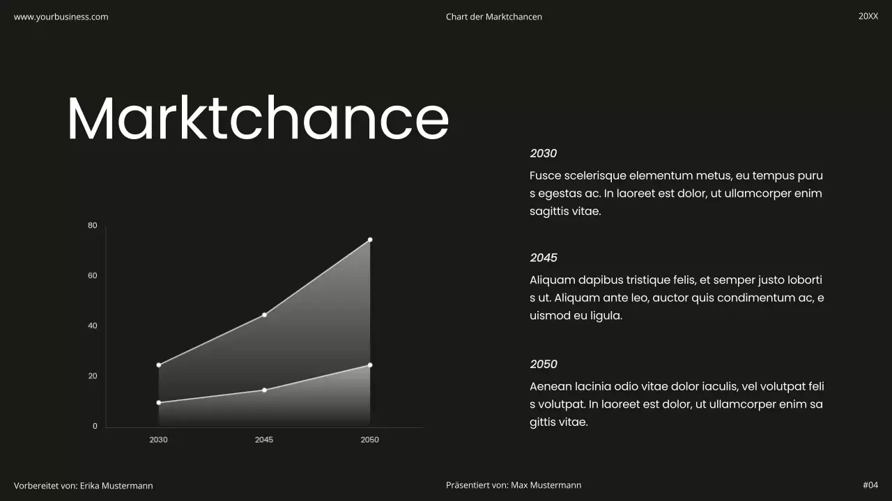 Schwarz und Weiß Minimal Einfach Modern Holographisch Startup Produkt Flexibel Pitch Deck