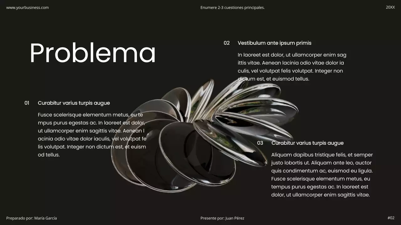 Blanco y negro Minimal Simple Moderno Holográfico Startup Producto Flexible Pitch Deck