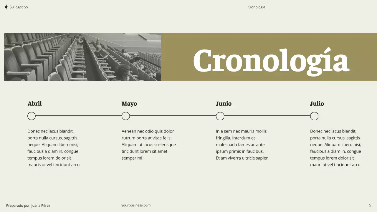 Beige Caqui Verde Estética Moderna Limpia Coaching Seminario Consultoría Propuesta