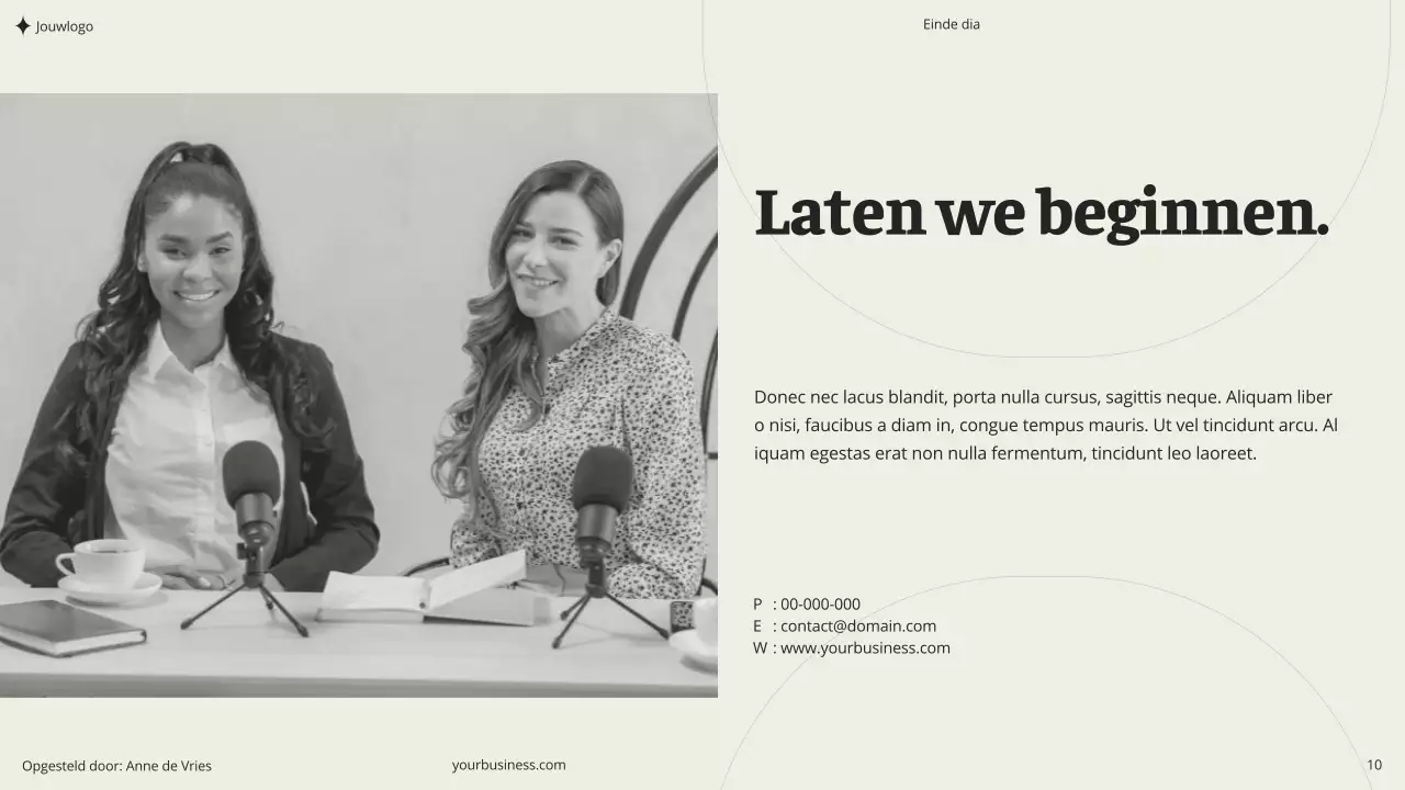 Beige Khaki Groen Minimal Esthetisch Modern Schoon Coaching Seminar Consulting Voorstel