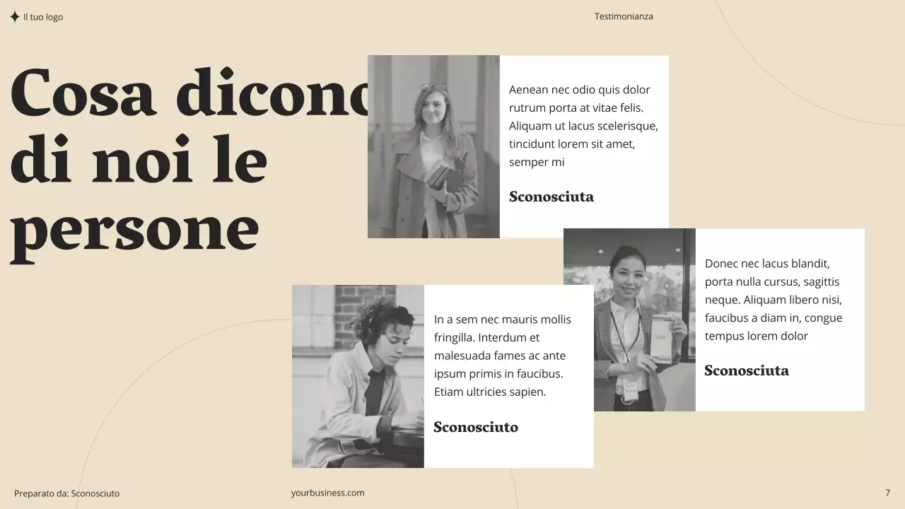 Beige Khaki Verde Minimal Estetico Moderno Pulito Coaching Seminario Consulenza Proposta