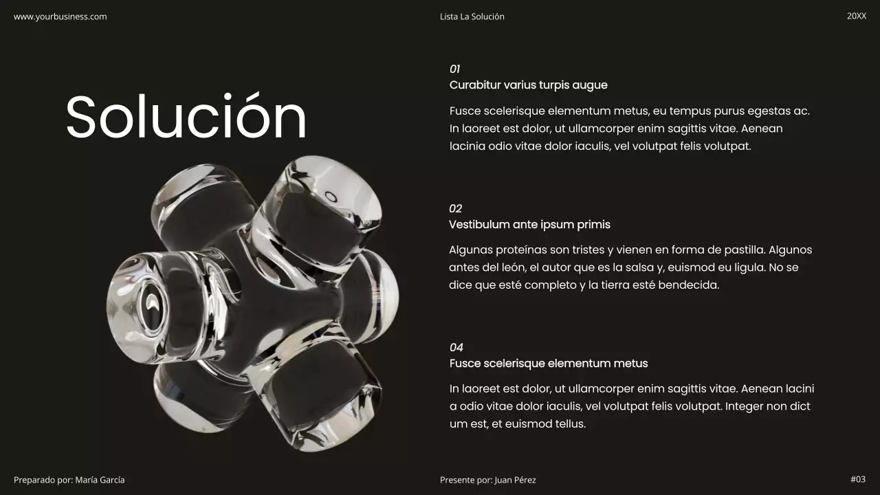 Blanco y negro Minimal Simple Moderno Holográfico Startup Producto Flexible Pitch Deck