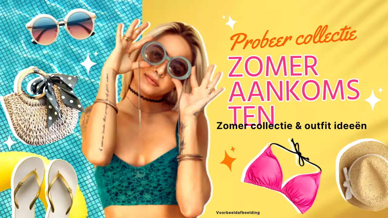 Gele en gewaagde collectie zomeraankopen