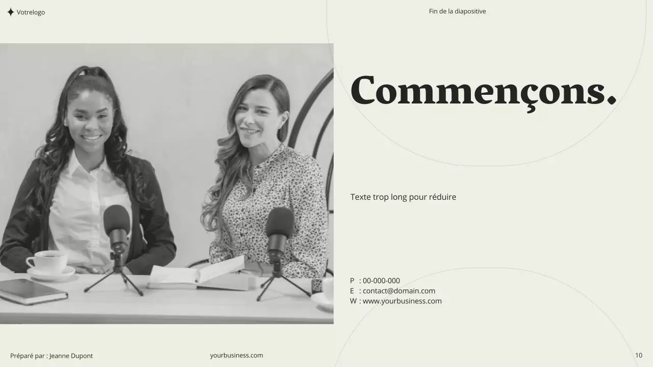 Beige Khaki Vert Minimal Esthétique Moderne Propre Coaching Séminaire Conseil Proposition