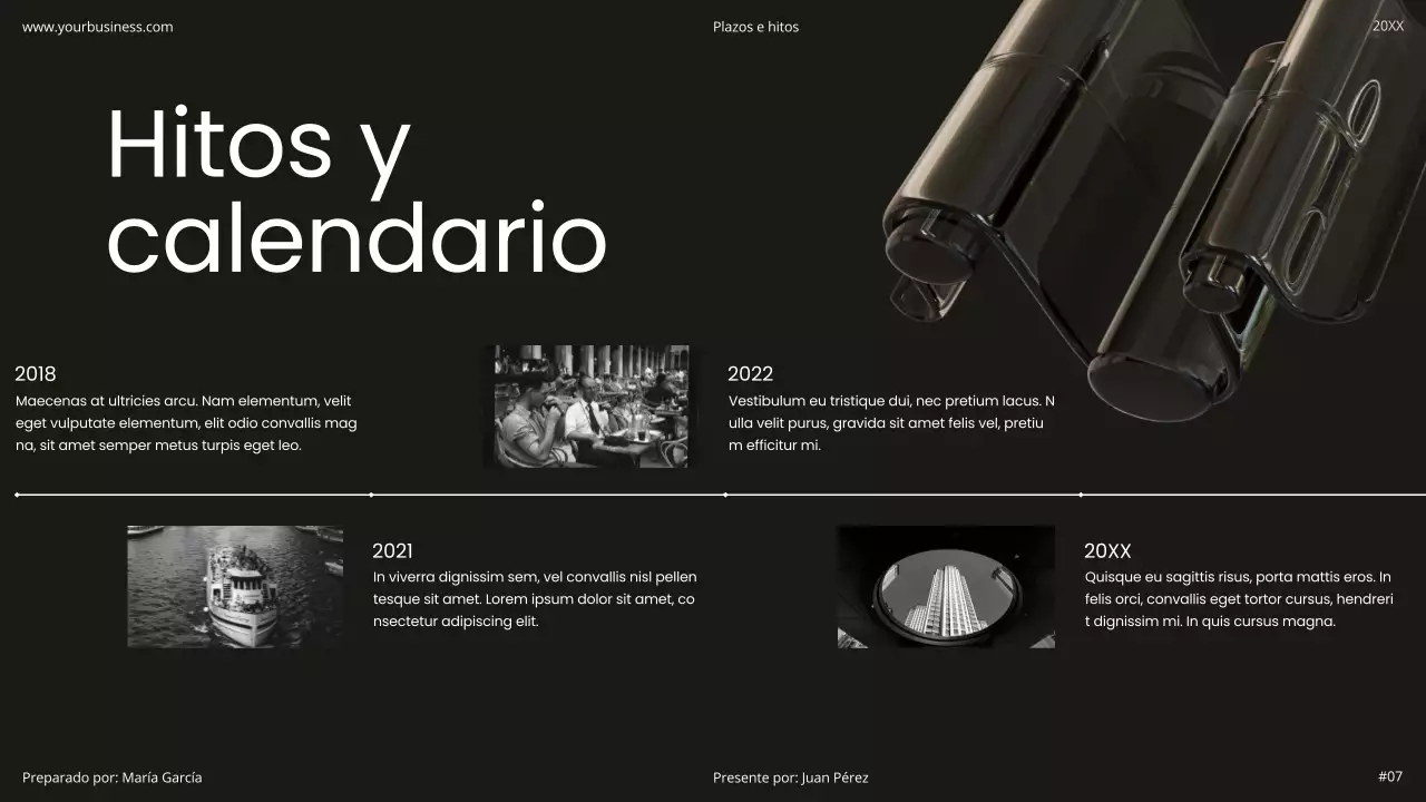 Blanco y negro Minimal Simple Moderno Holográfico Startup Producto Flexible Pitch Deck