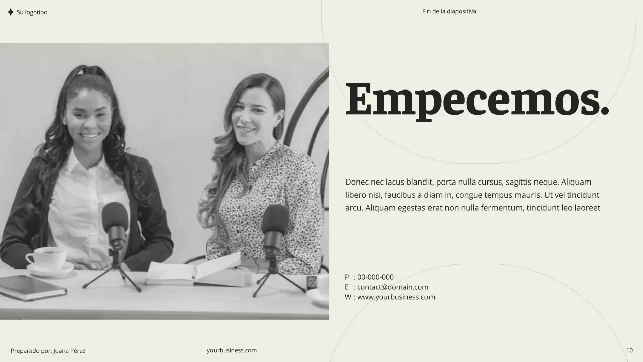 Beige Caqui Verde Estética Moderna Limpia Coaching Seminario Consultoría Propuesta