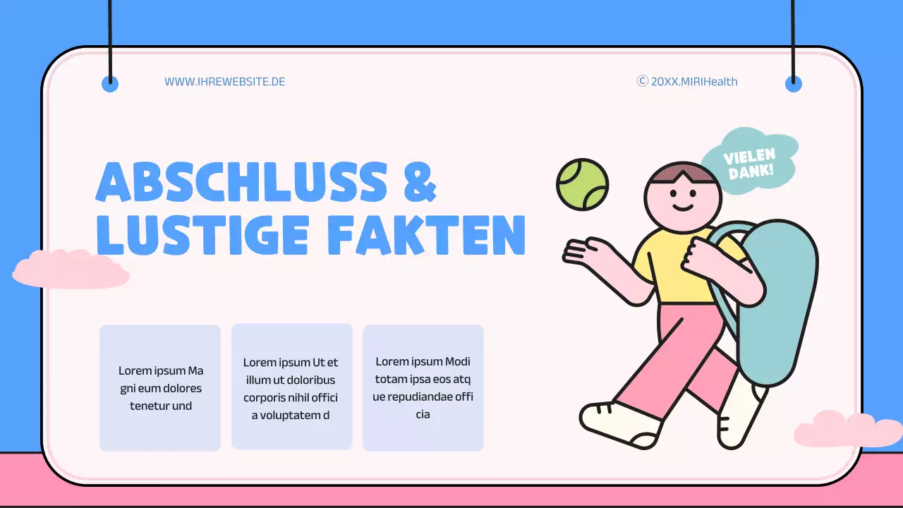 Blaues und rosafarbenes, verspieltes Anschauungsmaterial zum Nutzen der Übung