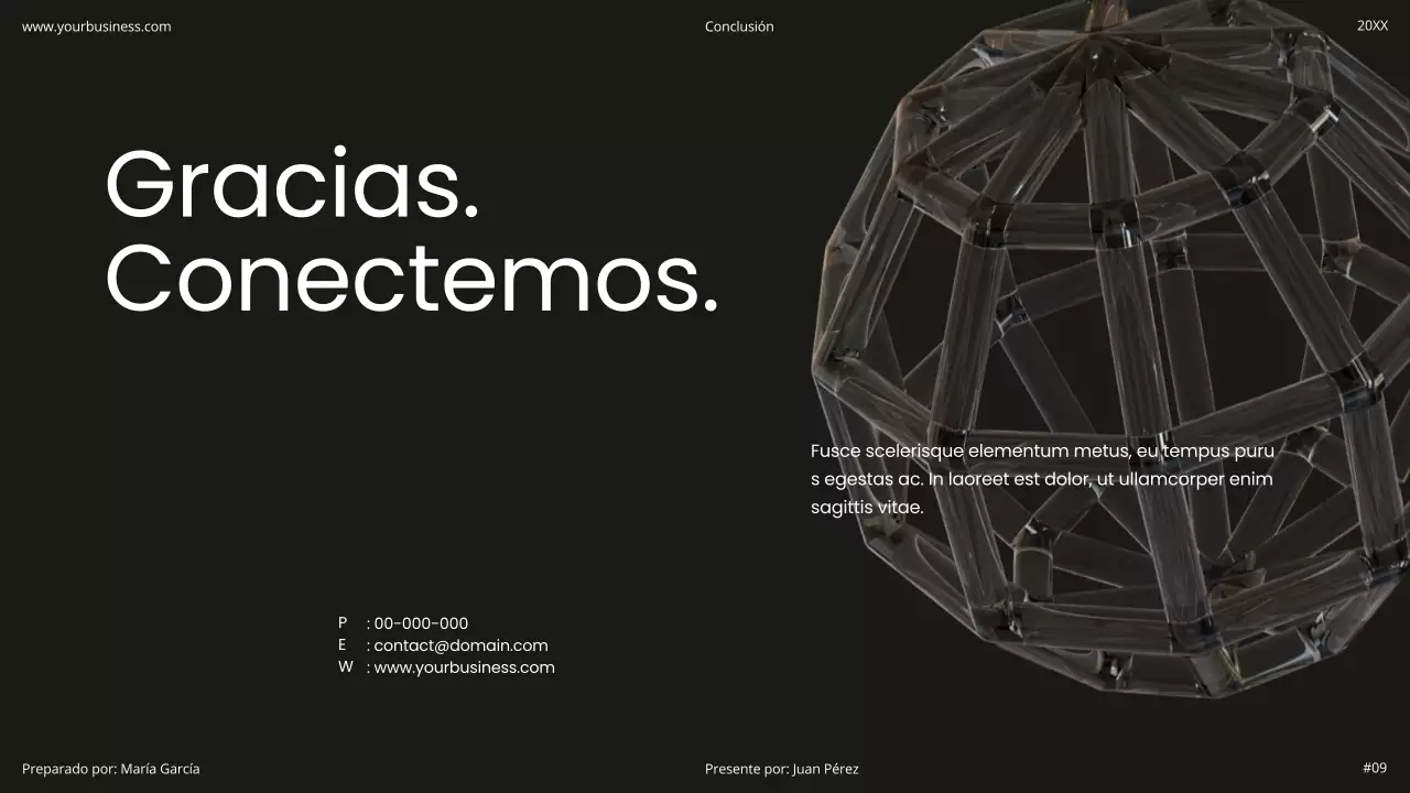Blanco y negro Minimal Simple Moderno Holográfico Startup Producto Flexible Pitch Deck