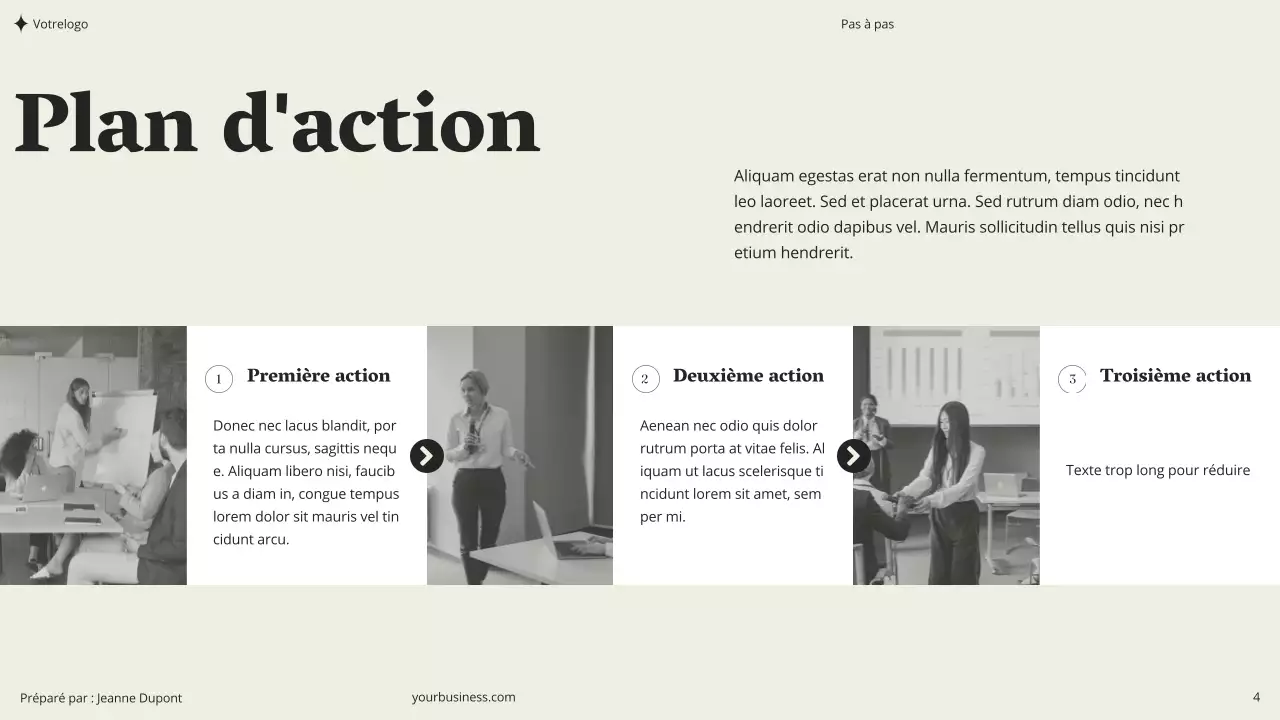 Beige Khaki Vert Minimal Esthétique Moderne Propre Coaching Séminaire Conseil Proposition