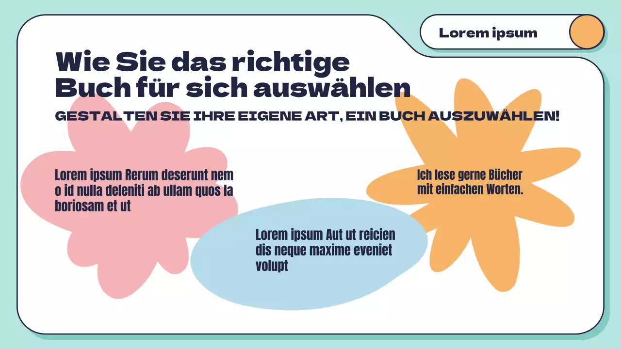 White Mint Minimal Geometric Reading Skills for Students Einführung