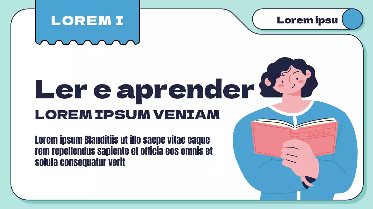 White Mint Minimal Competências de leitura geométrica para estudantes Introdução