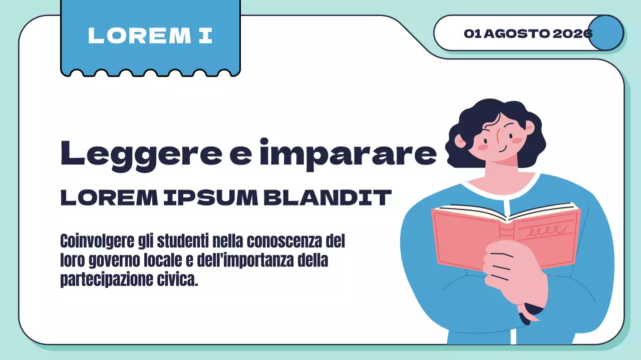 Menta bianca Abilità minime di lettura geometrica per gli studenti Introduzione
