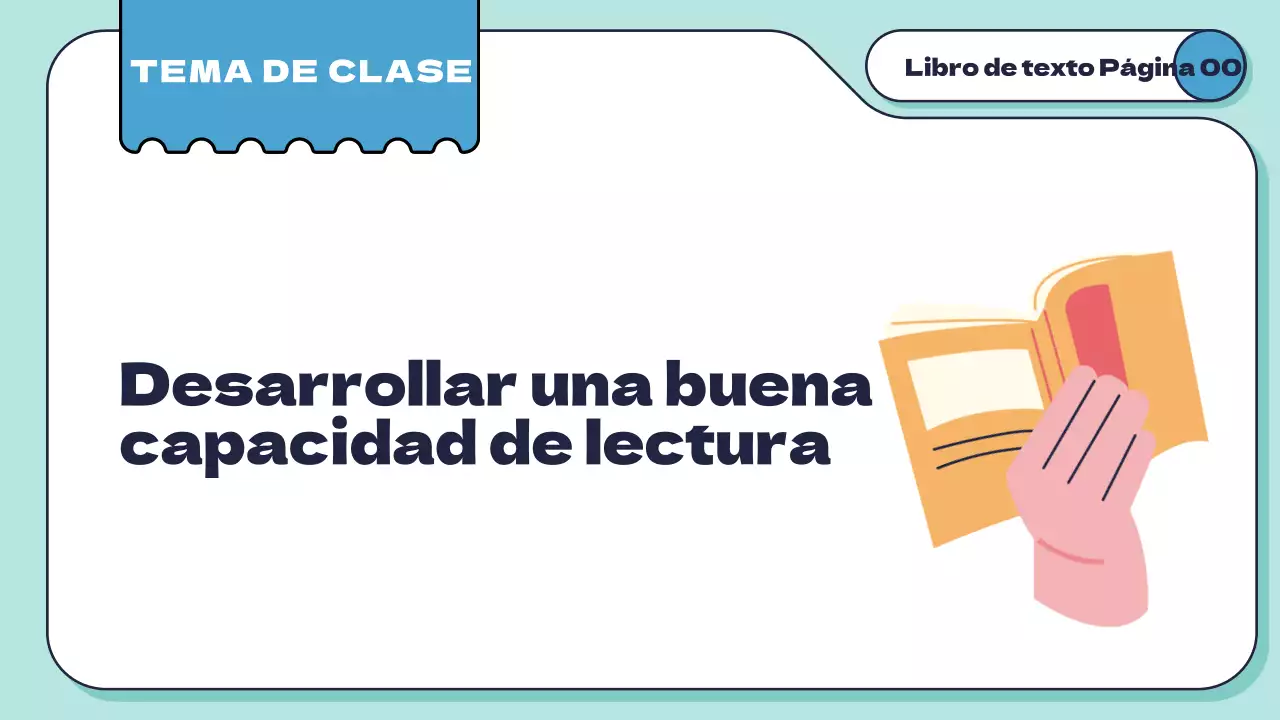 Menta Blanca Habilidades mínimas de lectura geométrica para estudiantes Introducción