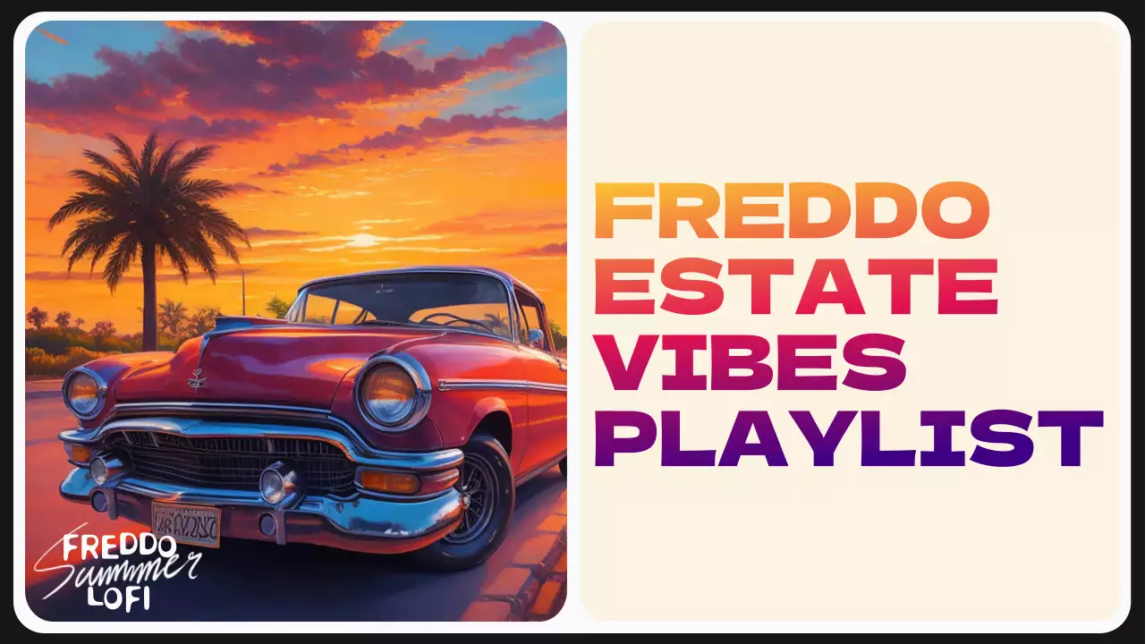 Rosa calda Arancione Audace Canzone estiva appariscente Playlist Titolo principale