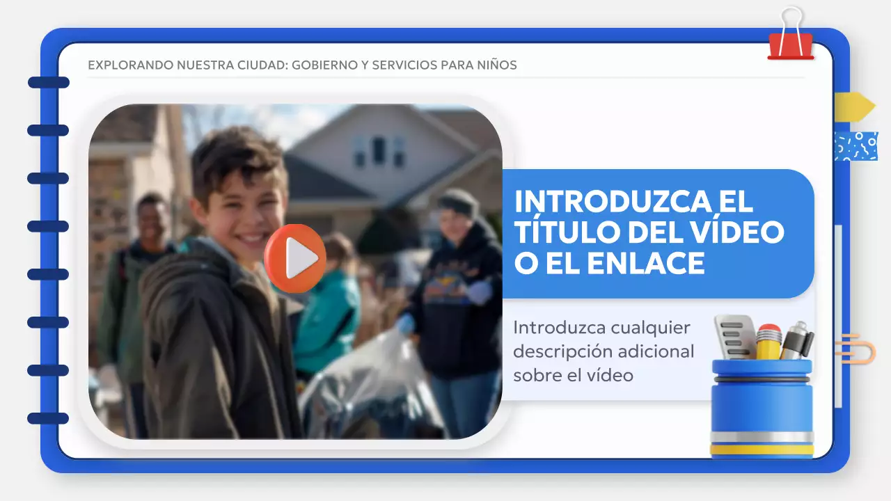 Blanco Azul Básico Clásico Clase de Estudios Sociales Material de estudio