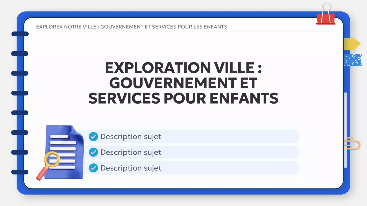 Blanc Bleu Basic Classic Social Studies Class Study materials