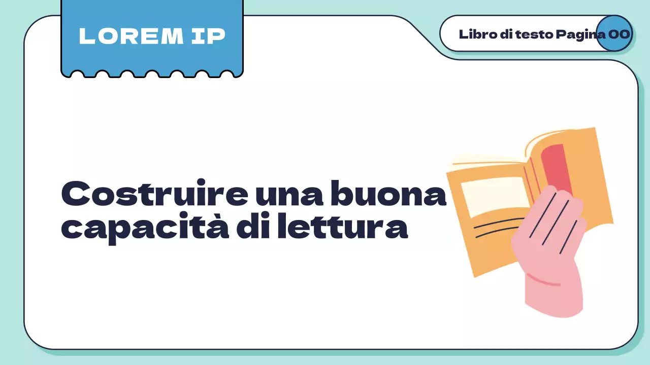 Menta bianca Abilità minime di lettura geometrica per gli studenti Introduzione