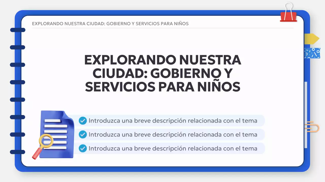 Blanco Azul Básico Clásico Clase de Estudios Sociales Material de estudio