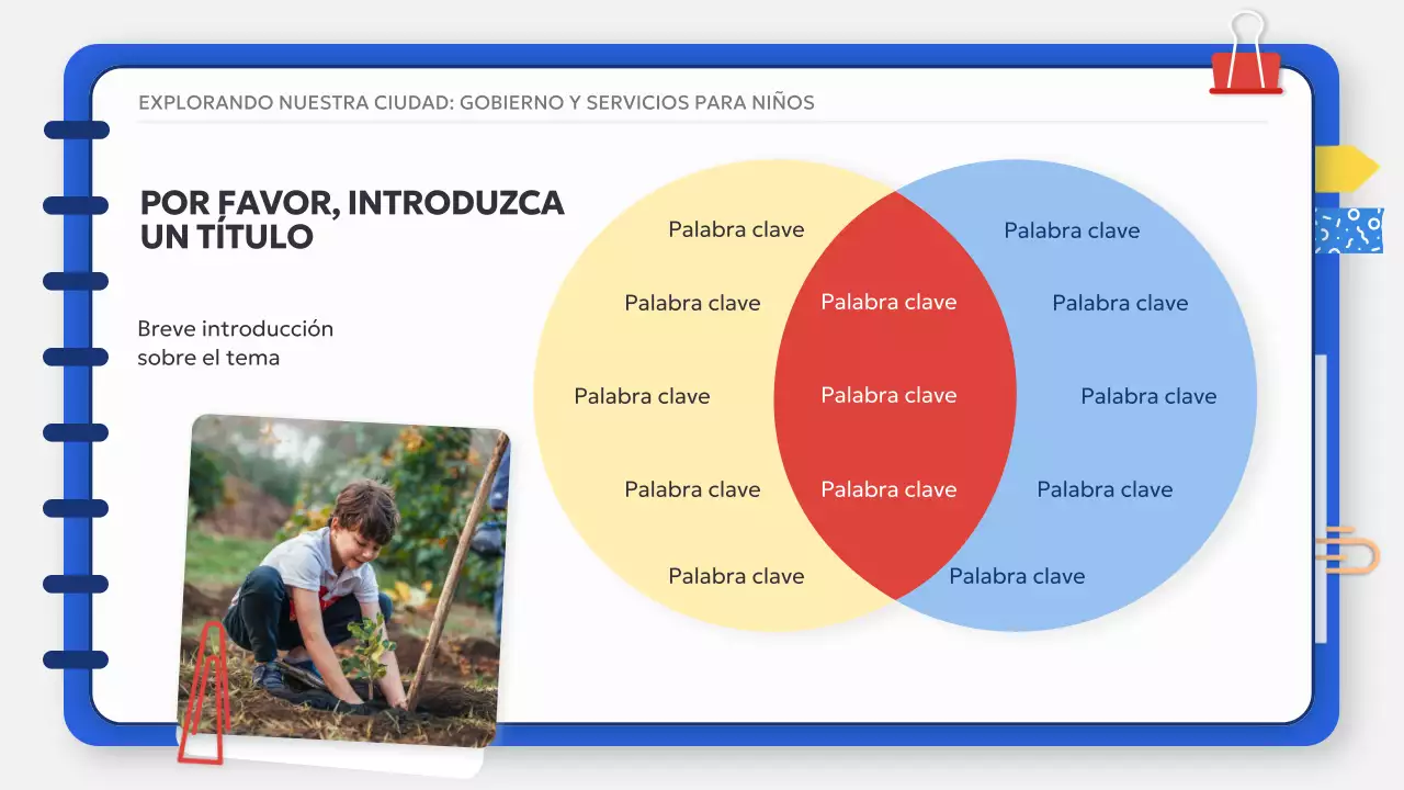 Blanco Azul Básico Clásico Clase de Estudios Sociales Material de estudio