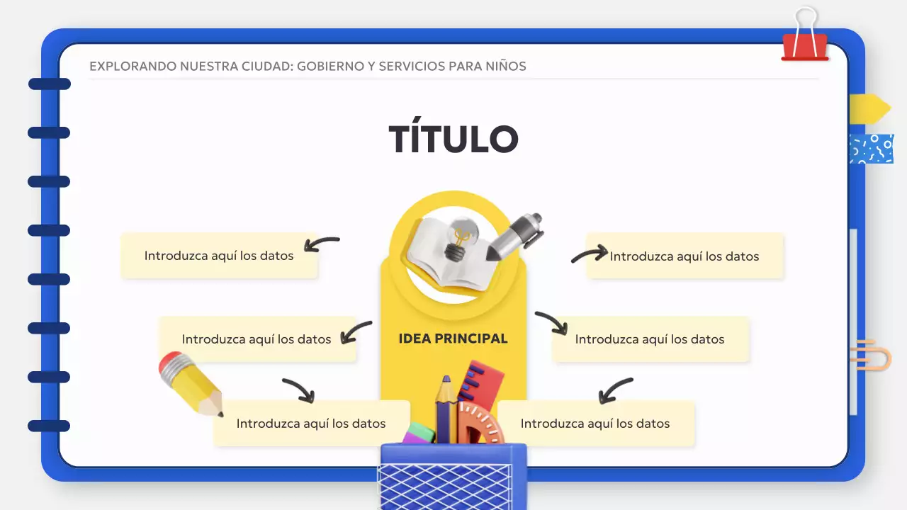 Blanco Azul Básico Clásico Clase de Estudios Sociales Material de estudio