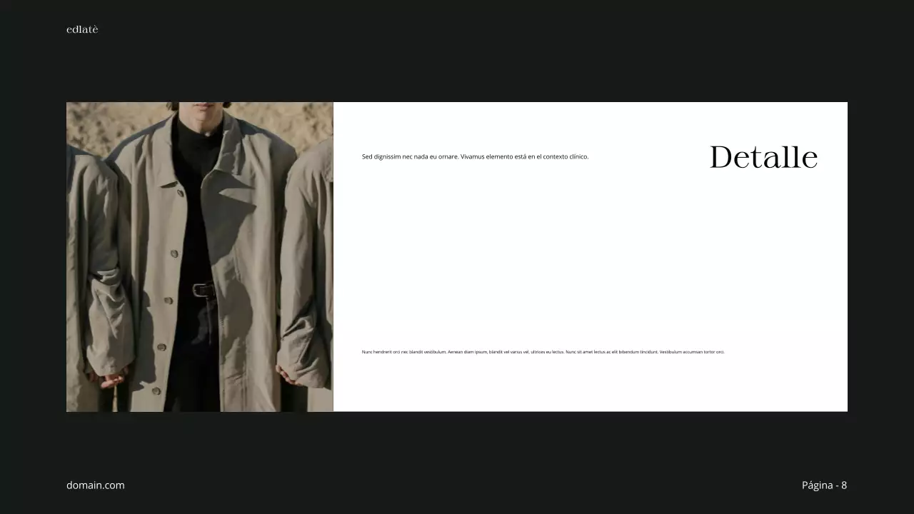 Beige Negro Estética Mínima Foto Collage Editorial Diseño Producto Servicio Escaparate Cartera