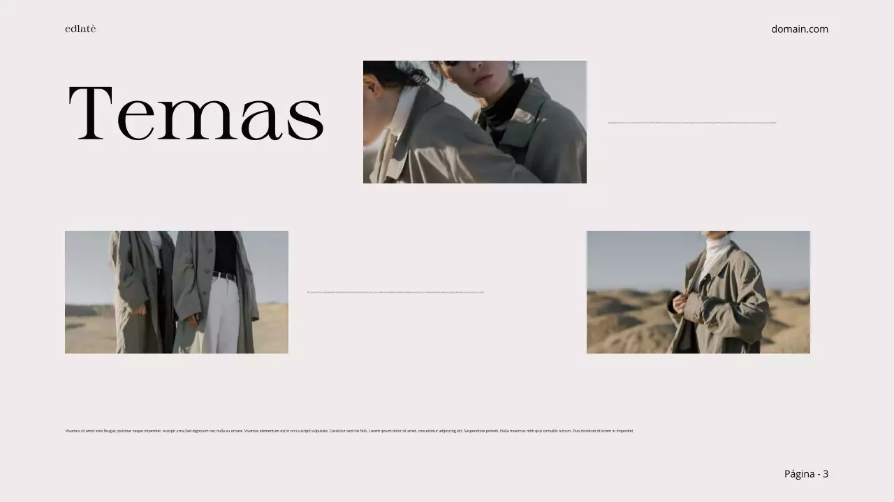 Beige Negro Estética Mínima Foto Collage Editorial Diseño Producto Servicio Escaparate Cartera