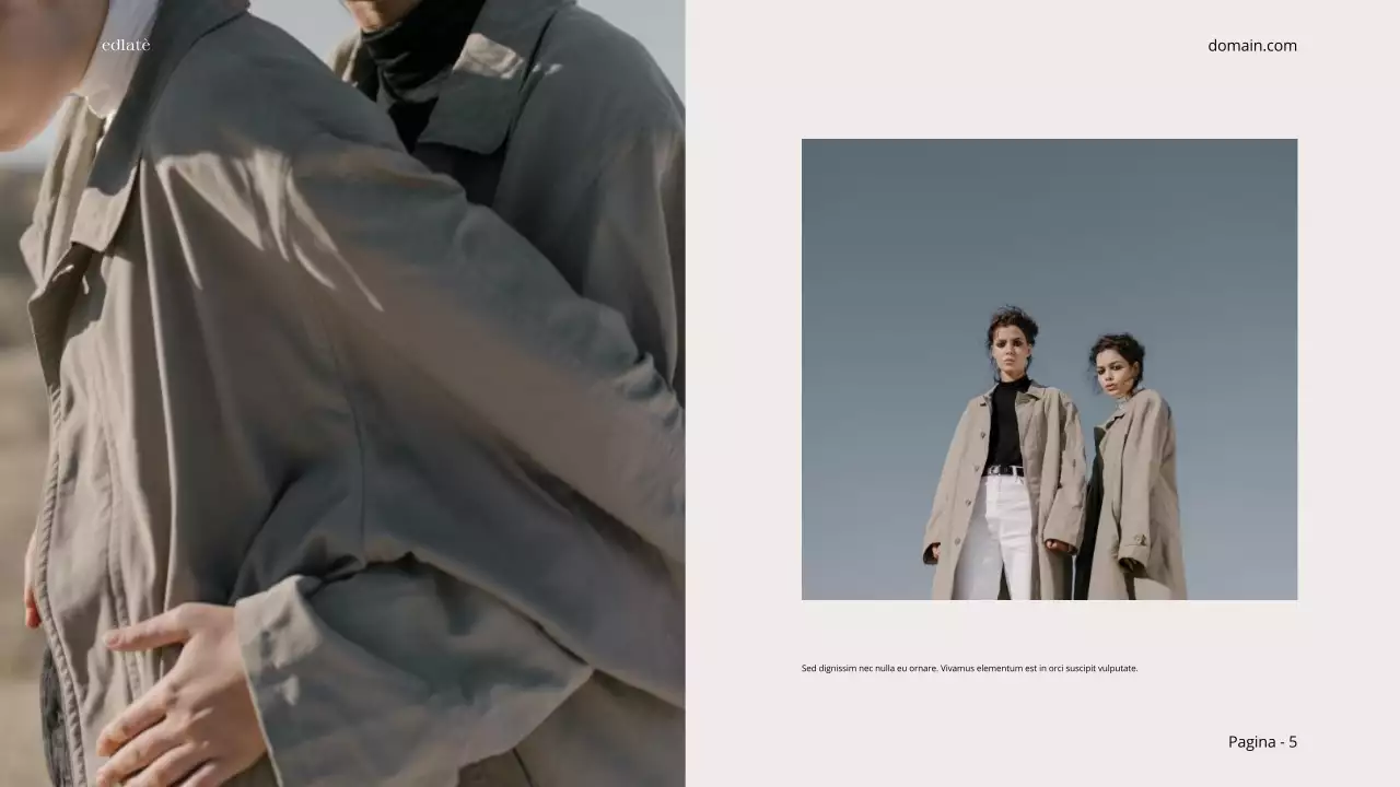 Beige Nero Minimal Estetica Collage di foto Layout editoriale Prodotto Servizio Vetrina Portfolio