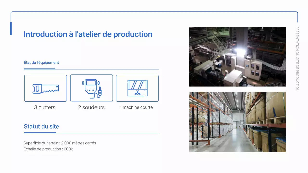 Matériel d'accueil simple pour les cols bleus et blancs