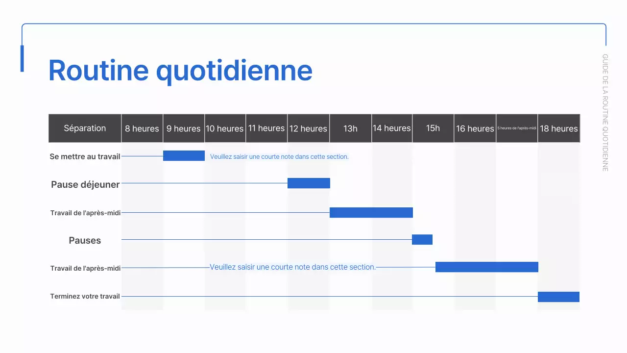 Matériel d'accueil simple pour les cols bleus et blancs