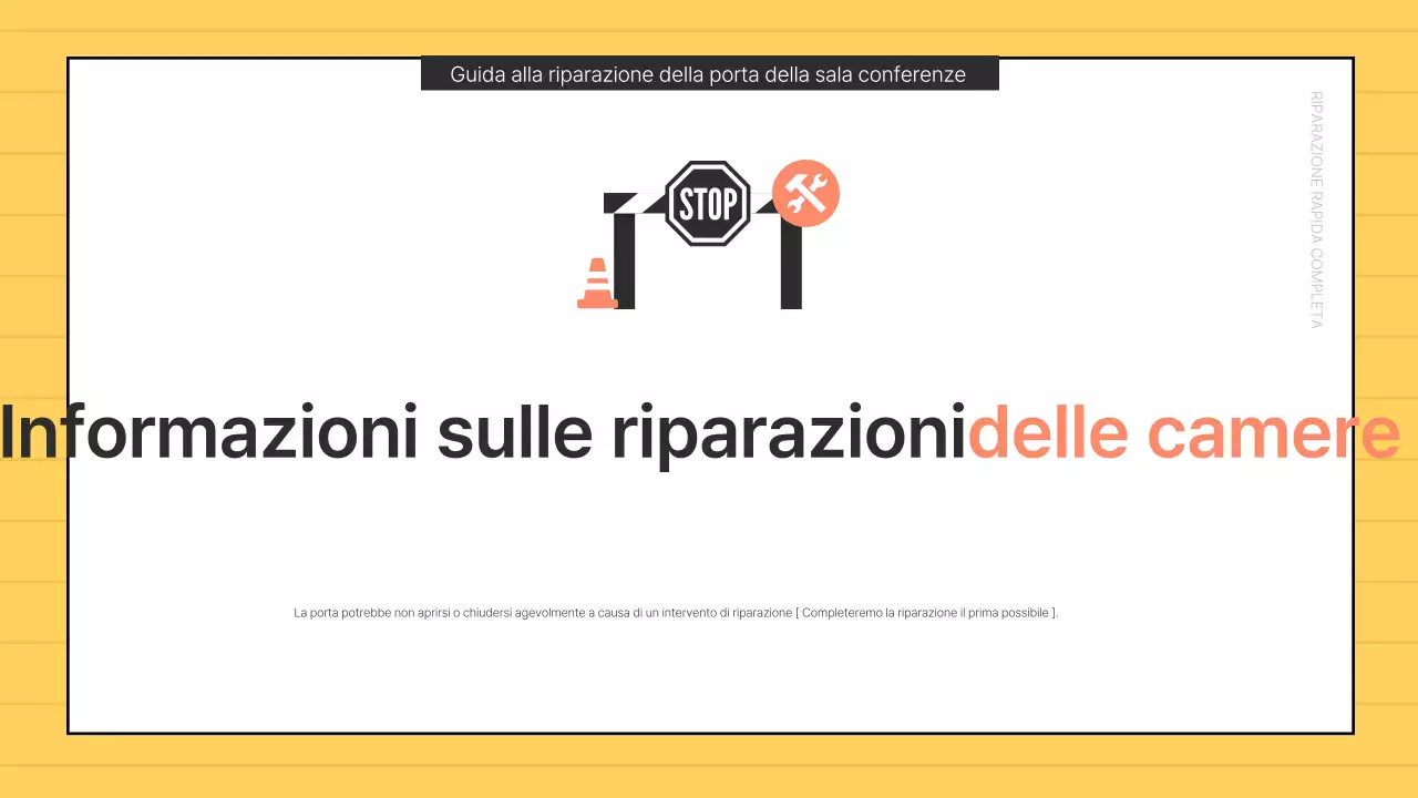 Annunci essenziali per l'ufficio in rosso e blu