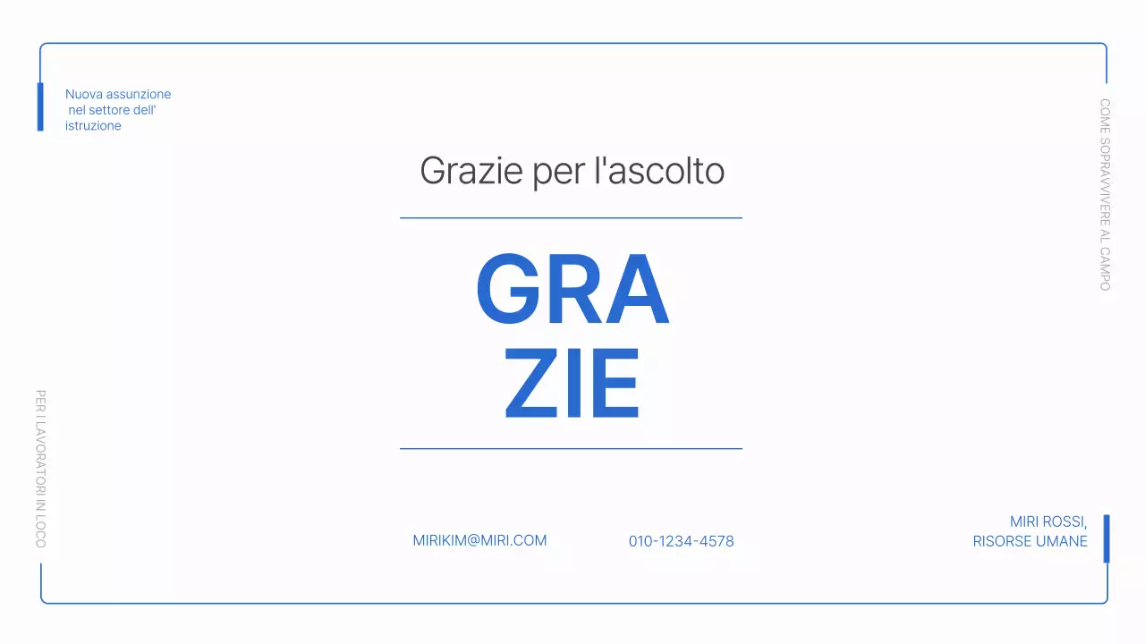 Materiali semplici per l'onboarding dei colletti blu e bianchi