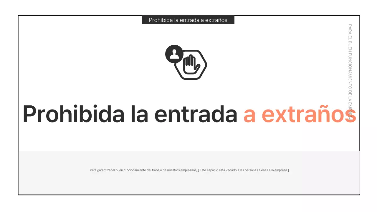 Anuncios básicos de oficina en rojo y azul