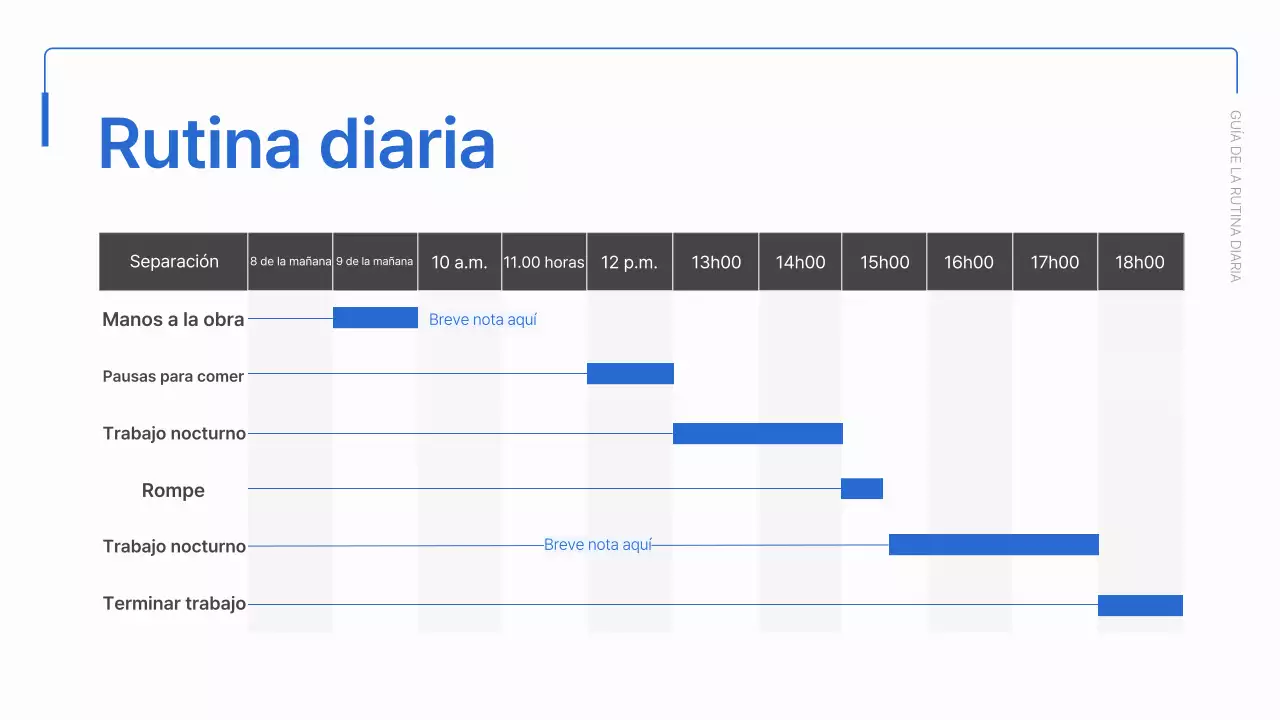 Materiales sencillos de incorporación en azul y blanco